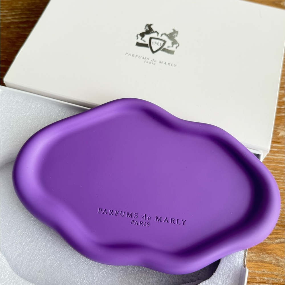 Authentic Parfums de Marly Ceramic Perfume Tray - NEW IN BOX